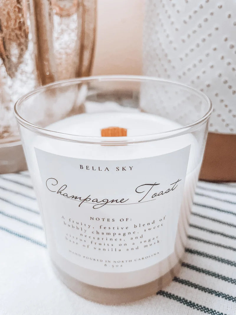 8.5oz Wooden Wick Candle