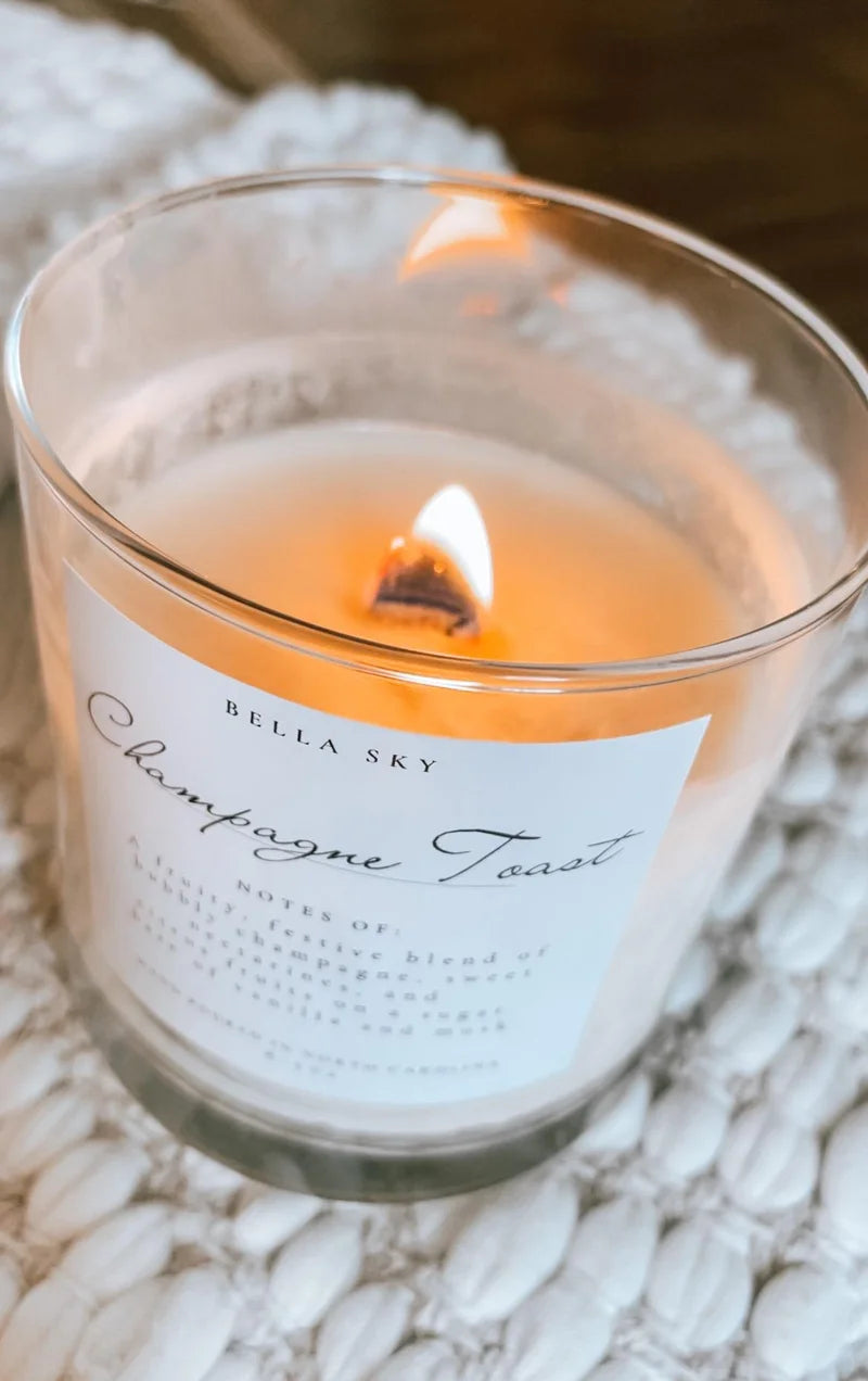 8.5oz Wooden Wick Candle