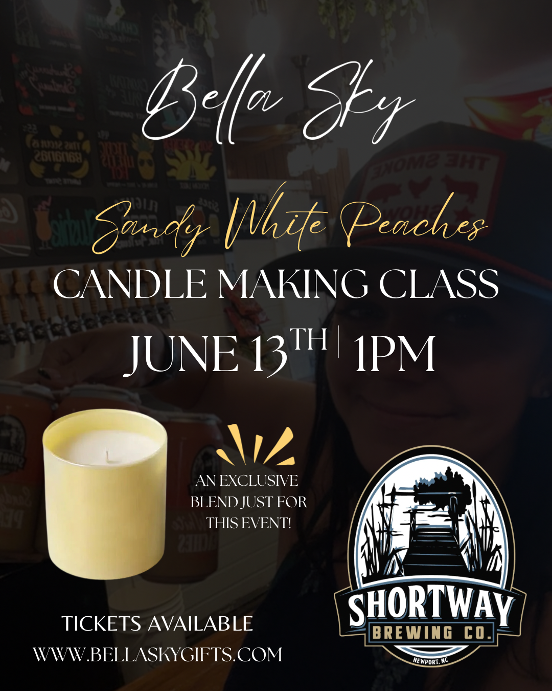 Shortway Brewing Candle Class