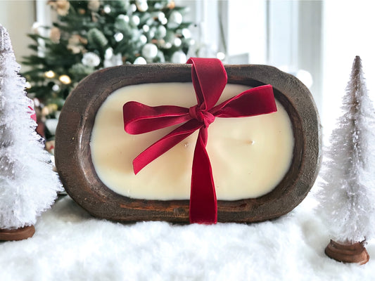 Holiday Dough Bowl Candle