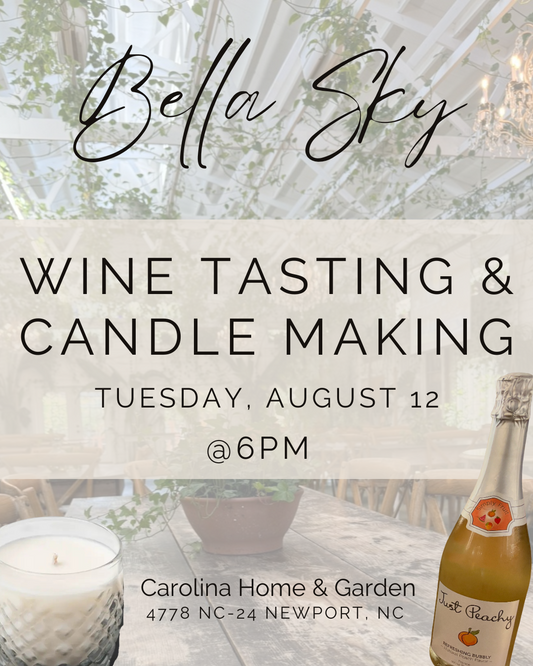 Wine Tasting + Candle Making @ CHG