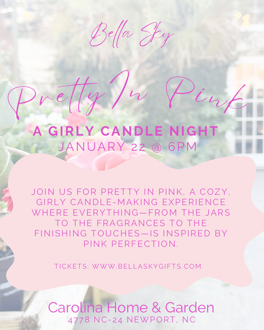 🎀 PRETTY IN PINK: A GIRLY CANDLE NIGHT 🎀